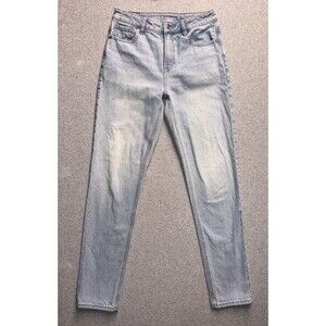 American Eagle Mom Jean Size 2 Regular Light Wash Denim